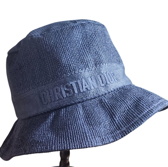 Super EUC Dior Navy LOGO Bucket Hat main image 3
